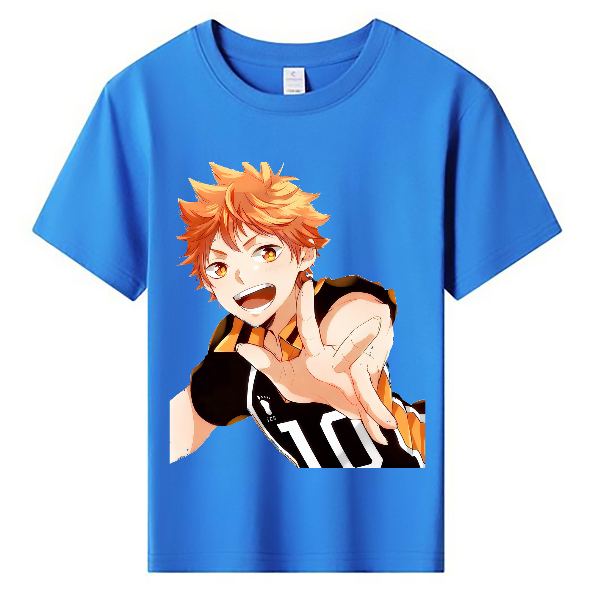（画像用） ハイキュー!! Haikyu!! 綿100％キッズTシャツ（フロントプリント）